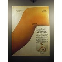 1973 Sears Cling-alon Pantyhose Ad - Sears Cling-alon pantyhose fits your knee