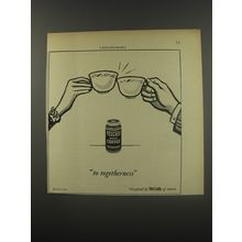 1956 McCall's Magazine Ad - Nescafe Instant Coffee to Togetherness