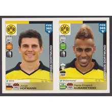 Panini Stickers - 2016 FIFA 365 #517 (517 - 518) Hofmann - Aubameyang (Dortmund)