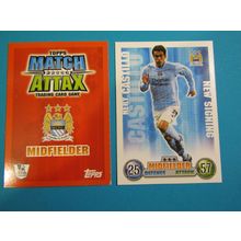 Nery Castillo - Manchester City - Match Attax 2007/08 Football Card