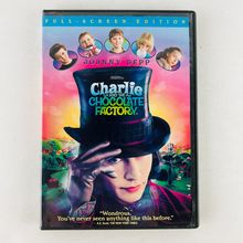 Charlie and the Chocolate Factory Full Screen Edition DVD Johnny Depp