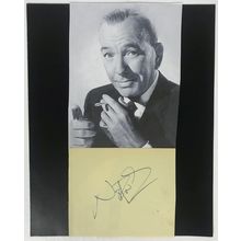 Noel Coward (d. 1973) Signed Autographed Vintage Signature 8.5x11 Display