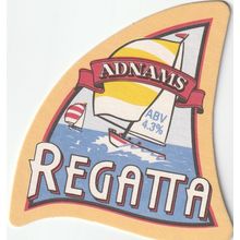BEER MAT - ADNAMS BREWERY - REGATTA - (Cat No 025) - (1998)