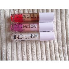 Nails Inc INCredible lip Gloss Tri harder x 2 rainbow hooves and crazy moves