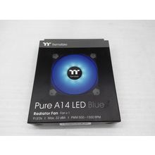 New Thermaltake Pure A14 LED Blue Radiator Fan single CL-F110-PL14BU-B