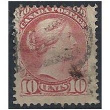 Canada 1894 SG111 10c Brownish-Red Fine Used .. .