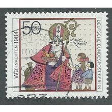 BERLIN -1984 50pf +20 'CHRISTMAS' FINE USED (EBID44-833)