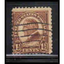 Used 633 1 1/2c Warren Harding Average KA7195