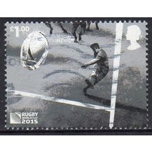 GB 2015 Rugby World Cup - Drop Goal £1.00 Used