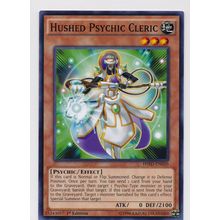 YuGiOh High-Speed Riders HSRD-EN050 Hushed Psychic Cleric 1st Edition