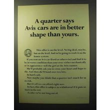 1964 Avis Rent a Car Ad - Better Shape Than Yours