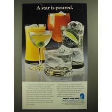 1980 Puerto Rican Rums Ad - A Star is Poured