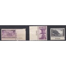 783 3c Oregon Average Plus MNH P#S VA0383a