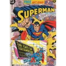 ENGLISH - SUPERMAN NO. 2 (1988) WITH FREE GIFT