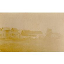 Farm Barn at Buchanan Saskatchewan Canada Antique RPC Postcard