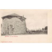 Quebec Montreal La Your Martello Antique 1903 Canada Postcard