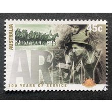 AUSTRALIA 2001 SG 2073 USED 'AUSTRALIAN ARMY' USED