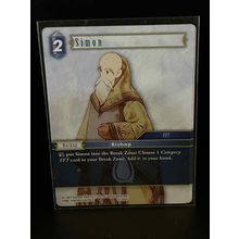 Simon - 13-094C Opus XIII: Crystal Radiance Final Fantasy Trading Card