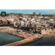 Subirats Postcard Aerial View Benidorm [Alicante]