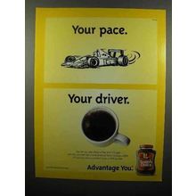 2003 Taster's Choice Coffee Ad - Your Pace Your Driver