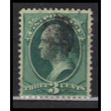 Used 184 3c George Washington Fine RA0322