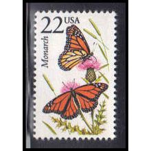 2287 22c Monarch Butterfly Fine MNH M2820