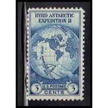 753 3c Byrd Expedition Just Clears MNH O5303