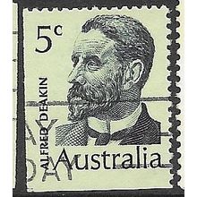 1969 SG 447 - fine used (o) - bottom left booklet