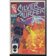 Silver Surfer #5, November 1987 Marvel Comic Book, VF+++