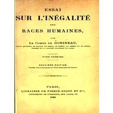 Essai sur L'inegalite des Races Humaines
