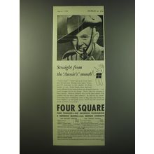 1940 Four Square Tobacco Ad - Straight from the Aussie's mouth