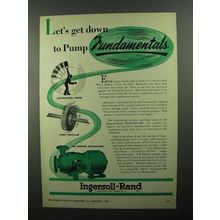 1950 Ingersoll-Rand Motorpumps Ad - Fundamentals