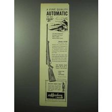 1953 Mossberg Model 151K Rifle Ad - Fine Quality