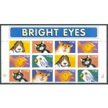 3230-3234 32c Bright Eyes Very Fine MNH Top Blk/12 2 Plts L00087