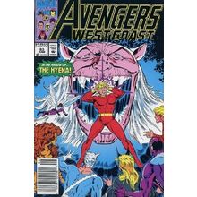 West Coast Avengers (Vol 1) # 083 VFN- US Newsstand Edition AMERICAN COMICS