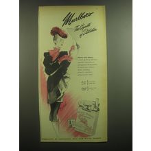 1945 Marlboro Ad - Marlboro the Cigarette of Distinction