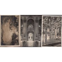 Munchen Schloss Nymphenburg Kirche Three German Religious Postcard s