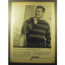 1959 Jantzen Sweater Advertisement - Frank Gifford