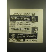 1959 Columbia Records Ad - All-new record fun