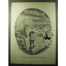 1960 The Philadelphia Bulletin Newspaper Advertisement - The Invisible Man