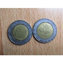 Italy 1991 500 Lire Coin