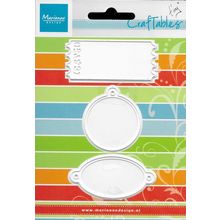 Marianne. Tag Die Set. Die Cutting Cardmaking Scrapbooking Crafts