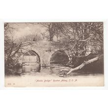 Monk's Bridge Rushen Abbey Postcard Isle of Man IOM Hartmann