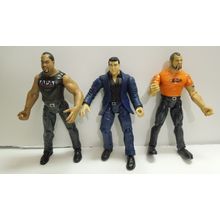 WWF WWE JAKKS Titan Tron Live Action Figures Lot - Faarooq APA, Steven Richards