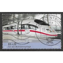 GER 2006 €0.55 + 25 'TRAINS' FINE USED (EBID60-313)