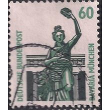 GERMANY, Bavaria, Munich, green-grey 1987, 60pf