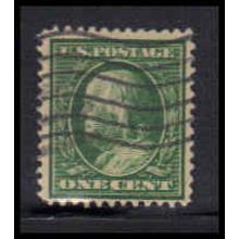 Used 331 1c Benjamin Franklin Barely Clears K2630