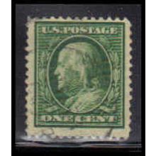 Used 374 1c Benjamin Franklin Fine K2786