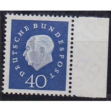 GERMANY BUND [1959] MiNr 0305 ( **/mnh ) [01] Bogenrand