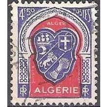 Algerie 1947 Michel 271 O Cote (2005) 0.30 € Armoirie Alger Cachet rond